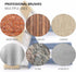 Multi Angle Adjustable Masonry Paint Brush, Stain Brushes for Fence & Wall Painting (3Pack Assorted Sizes)...