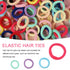 150 Pack Baby Hair Ties, Hair Ties for Toddlers Little Girls Soft Hair Ties No Damage Small Seamless Hair Bands Elastic Ponytail Holders Hair Acce...