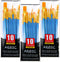 AROIC Paint Brushes, 3 Pack 30 Pcs Acrylic Paint Brushes Artist Paint Brushes for Oil Watercolor Acrylic Face Rock Painting...
