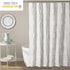 Lush Decor, 72" x 72", White Nova Ruffle Shower Curtain...