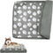 Dog Bed Covers,Waterproof Dog Bed Cover Pet Bed Cover with Lovely Dog Paw Print and Double-sided Usable Design Replacement Machine Washable Pet Ha...