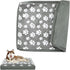 Dog Bed Covers,Waterproof Dog Bed Cover Pet Bed Cover with Lovely Dog Paw Print and Double-sided Usable Design Replacement Machine Washable Pet Ha...