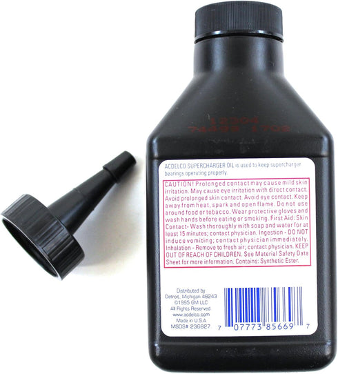 ACDelco GM Original Equipment 10-4041 Synthetic Supercharger Oil - 4 oz...