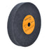Deburring Wheel, Nylon Fiber Polishing Wheels, Abrasive Silicon Carbide Bench Buffing Grinder Wheel, Dia 8" x 1" Thickness x 5/8" Arbor, 180 Grit,...
