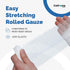 California Basics 12-Pack Gauze Bandage Roll with Tape, 2 Inches x 4 Yards - Soft, Stretchable & Breathable Wrap for Wound Care, First Aid & Medic...