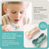 Mason Bottle 2 Pack Silicone Spoons (Buttercup & Harbor)...