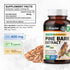 BIO KRAUTER Pine Bark Extract Capsules 400 mg - 100 Count - Antioxidant Supplement - 95% Proanthocyanidins - Pine Bark Supplement - Vegan, No Fill...