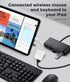 USB Adapter for iPad/iPhone, Lightning to USB Female OTG Adapter Compatible with SD Card Reader/USB Flash Drive/Microphone/Hard Disk and MIDI,Plug...