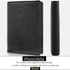 Outrip Genuine Leather Business Card Holder Name Card Case Credit Card Wallet with ID Window RFID Blocking (Black)...