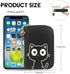 CONISY Cute Credit Card Holder for Women, Small Leather Zipper RFID Card Case Wallet with Removable Keychain...