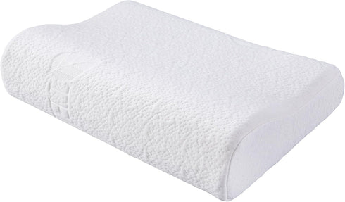 FMS Soft Comfy Memory Foam Contour Pillow for Children with Removable Case...