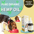 H?mp Oil for Dogs - Pets Hemp Calming Drops for Anxiety Sleep Pain Inflammation Arthritis Allergies - Supports Skin Itchy, Joint & Hip Health - He...