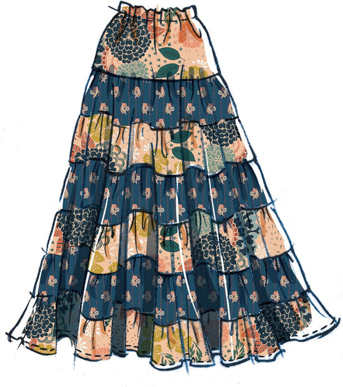 McCall's Misses' Skirts Sewing Pattern Kit, Design Code M8326, Sizes LRG-XLG-XXL...