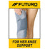 Futuro - 95341EN FUTURO For Her Knee Support, One Size Gray...