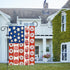 4th of July Patriotic Garden Flag Memorial Day Donuts Garden Flags 12x18 Inch Double Sided Burlap Summer Ice Cream House FLags for Independence Da...
