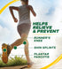 Dr. Scholl's Performance Sized to Fit Running Insoles for Men & Women // Help Prevent Plantar Fasciitis, Shin Splints and Runner’s Knee...