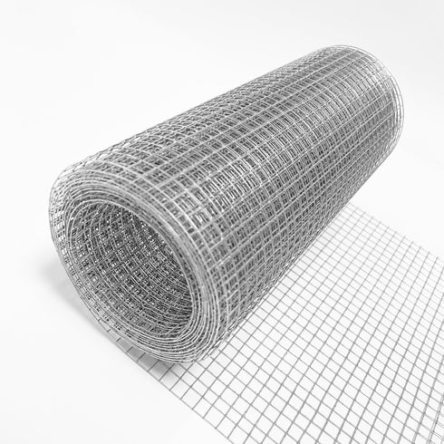 Hardware Cloth 1/4 inch 8inx10ft Galvanized After Welding 23 Gauge,Wire Cloth Wire Mesh Roll Chicken Wire Fence Mesh Roll for Chicken Pen/Coop Fen...