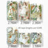 Idyllic PET Washi Tape Set - 6 Roll Wide PET Tape for Scrapbook Supplies,Character Decorative Girls Sticker,Aquarelle Stickers, Bullet Journals Ma...