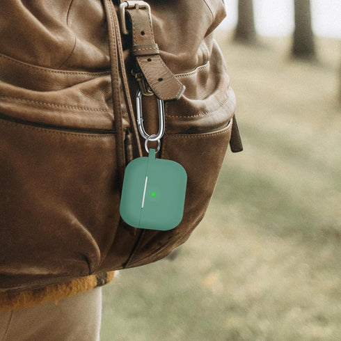 AirPods 3 Case Cover, Silicone Protective Accessories Skin with Keychain and Cleaner Kit Compatible with Apple AirPod 3rd Generation 2021 for Wome...