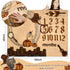 Harry Potter Magic Baby Monthly Milestone Blanket with Frame Harry Potter Theme Baby Month Photo Props Magic Print Baby Photo Blanket My First Bir...