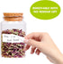 1000 Blank Removable Freezer Labels Water Oil Resistant with Perforation Line for Food Containers Jars Pantry Organization (Each Measures 1” x 3”)...