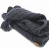 XMWEALTHY Newborn Baby Wrap Swaddle Blanket Knit Sleeping Bag Receiving Blankets Stroller Wrap for Baby(Black Grey) (0-6 Month)...