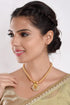 Efulgenz Indian Traditional 14 K Gold Plated Pearl Beaded Temple Pendant Necklace Jewelry for Women...