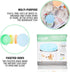 Masontops Tough Tops - Ball Wide Mouth Mason Jar Lids Plastic Leakproof - Multi Colored Plastic Mason Jar Lids - Reusable Canning Lids fit Ball Ja...