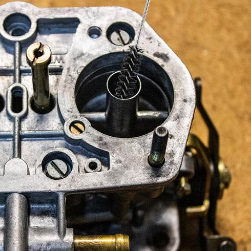 Carburetor Cleaning Kit,Torch Tip Cleaner Set,13 Cleaning Wires + 10 Cleaning Needles + 5 Nylon Brushes + 1 Pointed Pick Tool + 1 Throttle Wrench ...