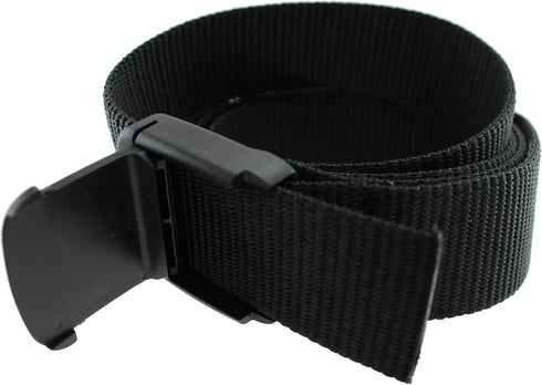 Thomas Bates Nylon Outdoor Hiker Belt Easy Trim Webbing for Perfect Fit Up to Size 42in Heavy Duty Plastic Adjustable Buckle...