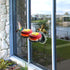 ORIENTOOLS Handheld Hummingbird Feeders with Window Mount Suction Cup Small Glass Hummingbird Feeder for Outdoors, Window or Handheld or Tabletop ...