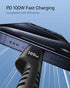 Baseus USB C Cable for Car, PD 100W 5A Fast Charging USB C Carplay Cable, Coiled USB C to USB C Charger Cord Compatible with iPhone15/Pro/Plus/Pro...
