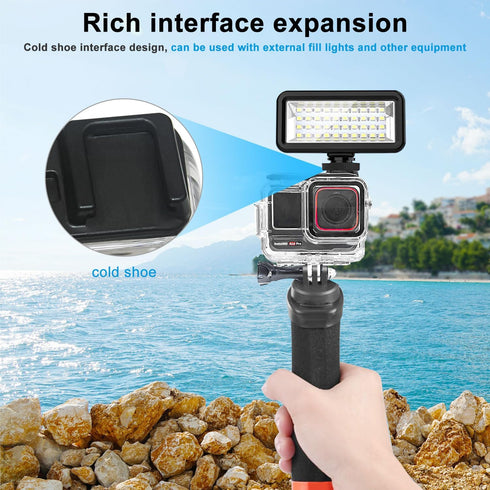 FitStill 60M/196FT Underwater Waterproof Diving Housing Compatible for Insta 360 Ace Pro,Protective Cover Shell with Accessories for Ace Pro Actio...