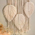 Nice Dream Macrame Dream Catchers for Bedroom Adult Wall Decor Large Boho Hanging with 3 Woven Feather Tassels Home Decoration Ornament Craft Gift...