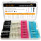 Heat Shrink Butt Connectors Kit 210 PCS 26-12 AWG Insulated Butt Splice Connectors Heat Shrink Wire Connectors, Marine Grade Waterproof Butt Splic...