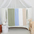 mimixiong Cotton Baby Blanket Gender Neutral Nursery Swaddling Blanket for Shower Gift Registry for Baby White 40 x30 Inch...