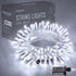 33ft 100 LED Cool White Christmas String Lights - Twinkle Lights for Indoor and Outdoor Tree Decorations, Bedroom and Living Room Ambiance Lightin...