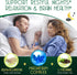 Relaxation & Restful Night with Magnesium L-Threonate & Glycinate Supplement, Plus Vitamin D3, Ashwagandha Root & L-Theanine - Brain, Bone & Heart...