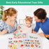 Wooden Peg Puzzles for Toddlers 1-3, Kids' Educational Preschool Peg Puzzle Toy, Set of 3 Toddler Puzzles - Traffic, Dinosaur, and Fruit, Ideal Gi...