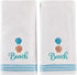 SKL Home by Saturday Knight Ltd. South Seas 2-Piece Hand Towel Set, White...