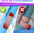 Reflective Stickers for Bikes 18pc (red)-Waterproof, High Visibility Bike Stickers for Flat Surfaces-Nighttime Safety Reflective Stickers for Helm...