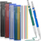 2 Pcs Welders Pencil with 48 PCS Round Refills Mechanical Pencils Metal Welding Marker for Tube Pipe Fitter Welder Steel Construction Woodworking ...