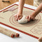 26x16 Inch Extra Thick Silicone Baking Mat with Measurements, Non-slip and Reusable - For Cookies, Bread, Pastry...