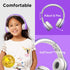 LilGadgets Connect+ Wired Kids Headphones for School w/Microphone, Volume Limiting & Noise Reduction On-Ear Headset w/Cord, SharePort Technology &...