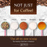 Orblue Premium Coffee Scoop Set - 1 Tbsp (15ml) & 2 Tbsp (30ml) Measuring Tablespoon - Stainless Steel Coffee Measuring Spoon and Scooper with Lon...