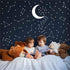 190 Gold Star Constellation Wall Decal Kids Bedroom Removable Decoration Outer Space Nursery Sticekrs Zodiac Astronomy Art Mural Decor ZB162 (Whit...