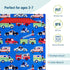 Wildkin Kids Cotton Nap Mat Cover – Soft, Sewn-in Flap, Durable & Fits 1.5" Vinyl Sleep Mats - Heroes...