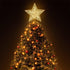 Christmas Tree Topper LED Star Battery Operated Treetop Decoration (Gold)...