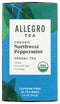 Allegro Tea, Organic Northwest Peppermint Tea Bags, 20 ct...