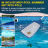 Pool Skimmer Net with Pole, Ultra Fine Mesh Pool Nets for Cleaning with Pole, Semi-deep Pool Net Skimmer with 68'' Thickened Aluminum Pole, Pool L...